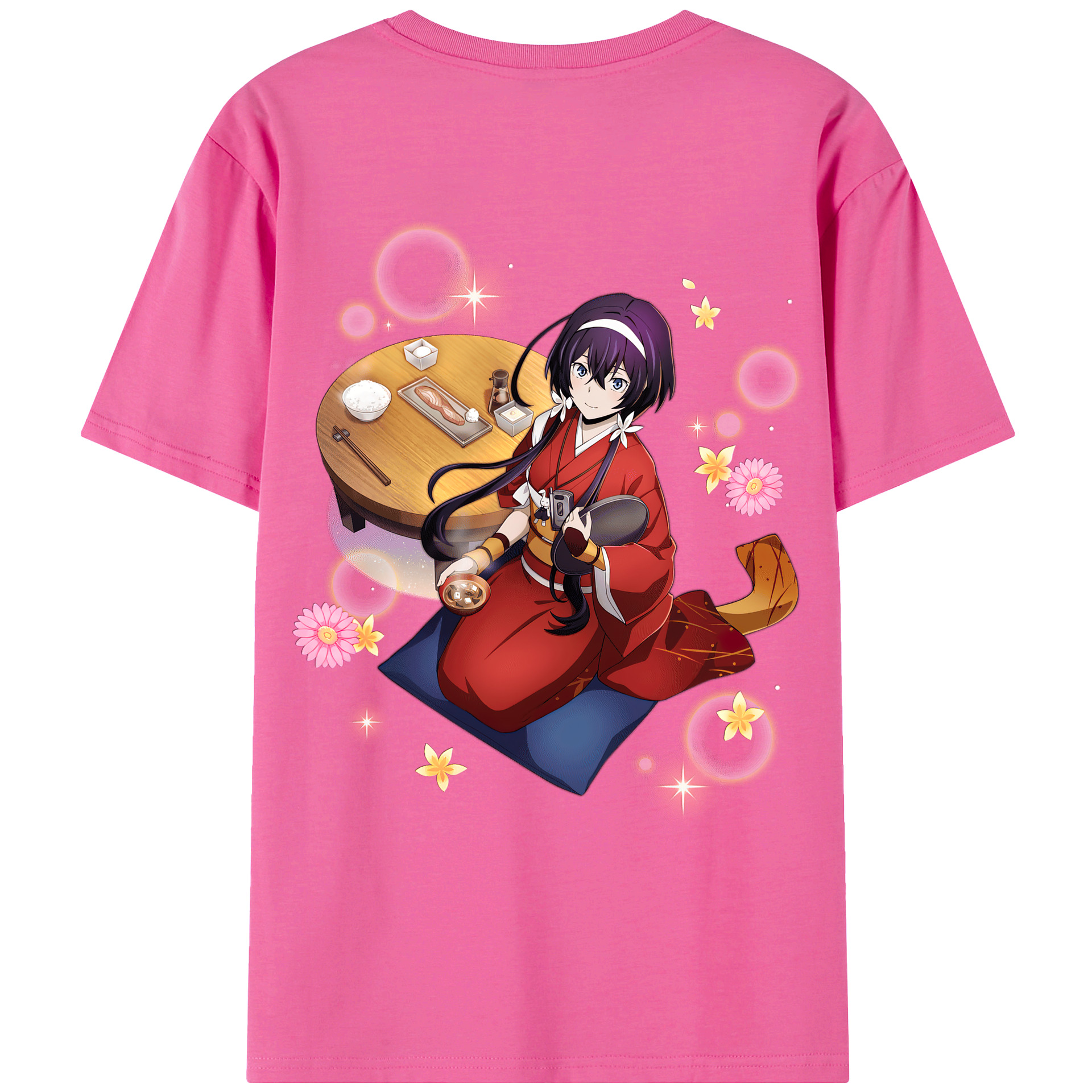 （画像用） 文豪ストレイドッグス Bungo Stray Dogs レディース半袖Tシャツ(バックプリント)